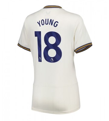 Everton Ashley Young #18 Tercera Equipación Mujer 2024-25 Manga Corta